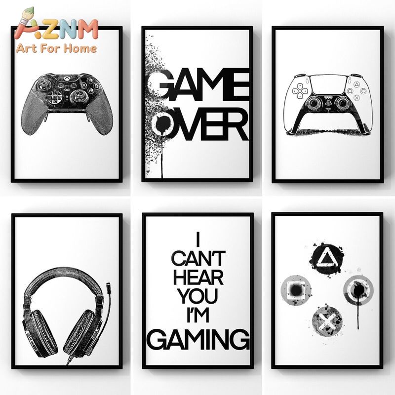 AZNM Черно-белое игровое насте – обзор и цена Gaming Accessories For Room